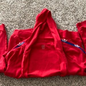 Justice zip up hoodie